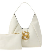 Mala - Just Cavalli  Handbag in Off White