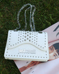Mala - Just Cavalli  Lettering White