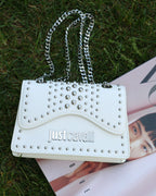 Mala - Just Cavalli  Lettering White
