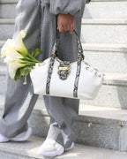 Mala Just Cavalli com Detalhe Animal Print