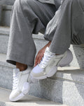 Ténis Chunky Branco e Prata - Versace