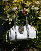 Mala Just Cavalli com Detalhe Animal Print