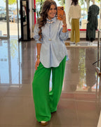 Calça Verde - Essentiel