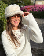 Camisola Crochê Rosas - Twinset