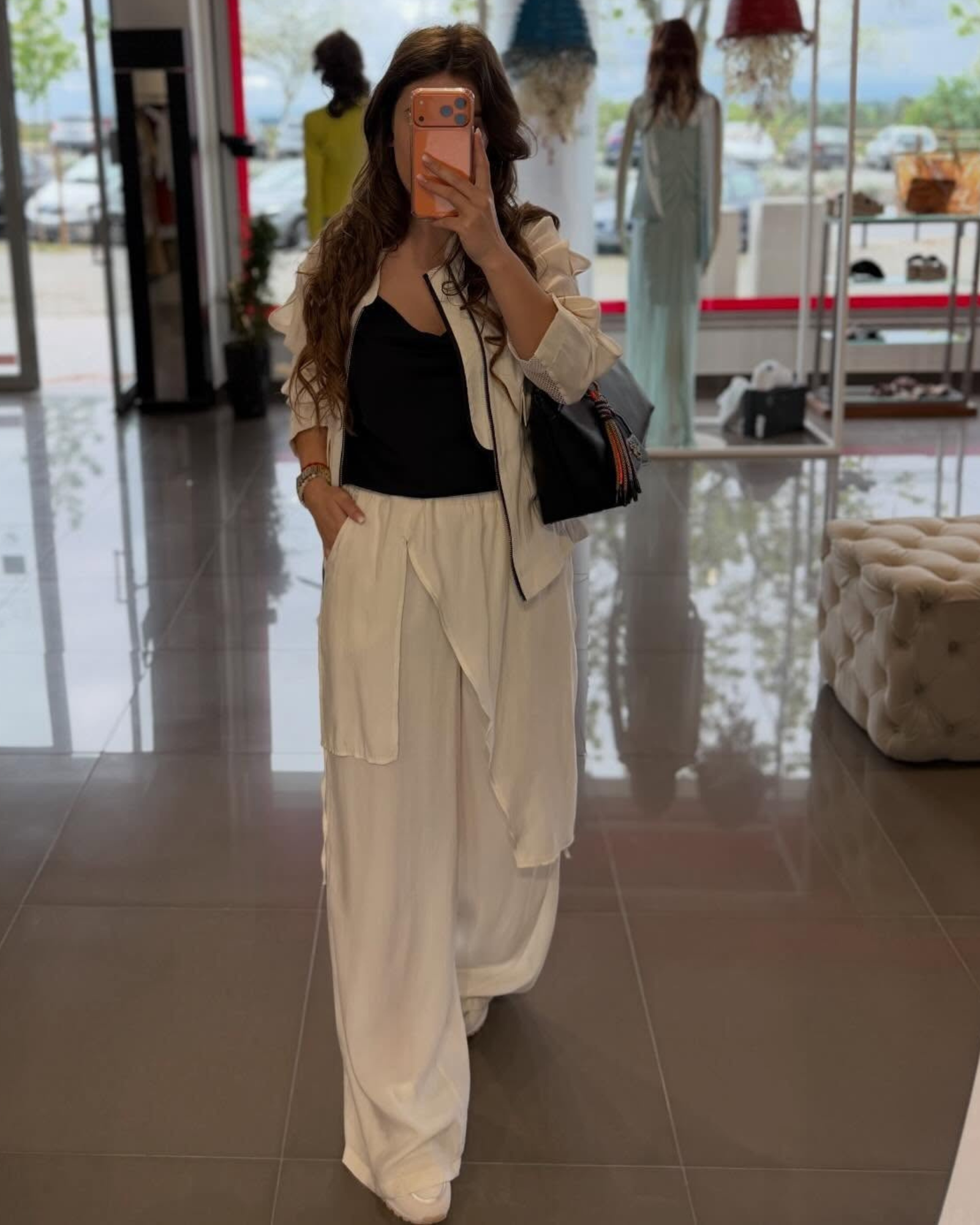 Casaco Mesh Oversized - Lamante