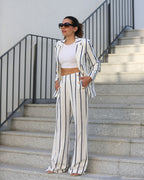 Casaco Listado- Highly Preppy