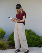 Calça Cargo com Textura de Malha - Bize