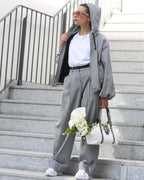 Calça em Xadrez Vichy- Ottod'Ame