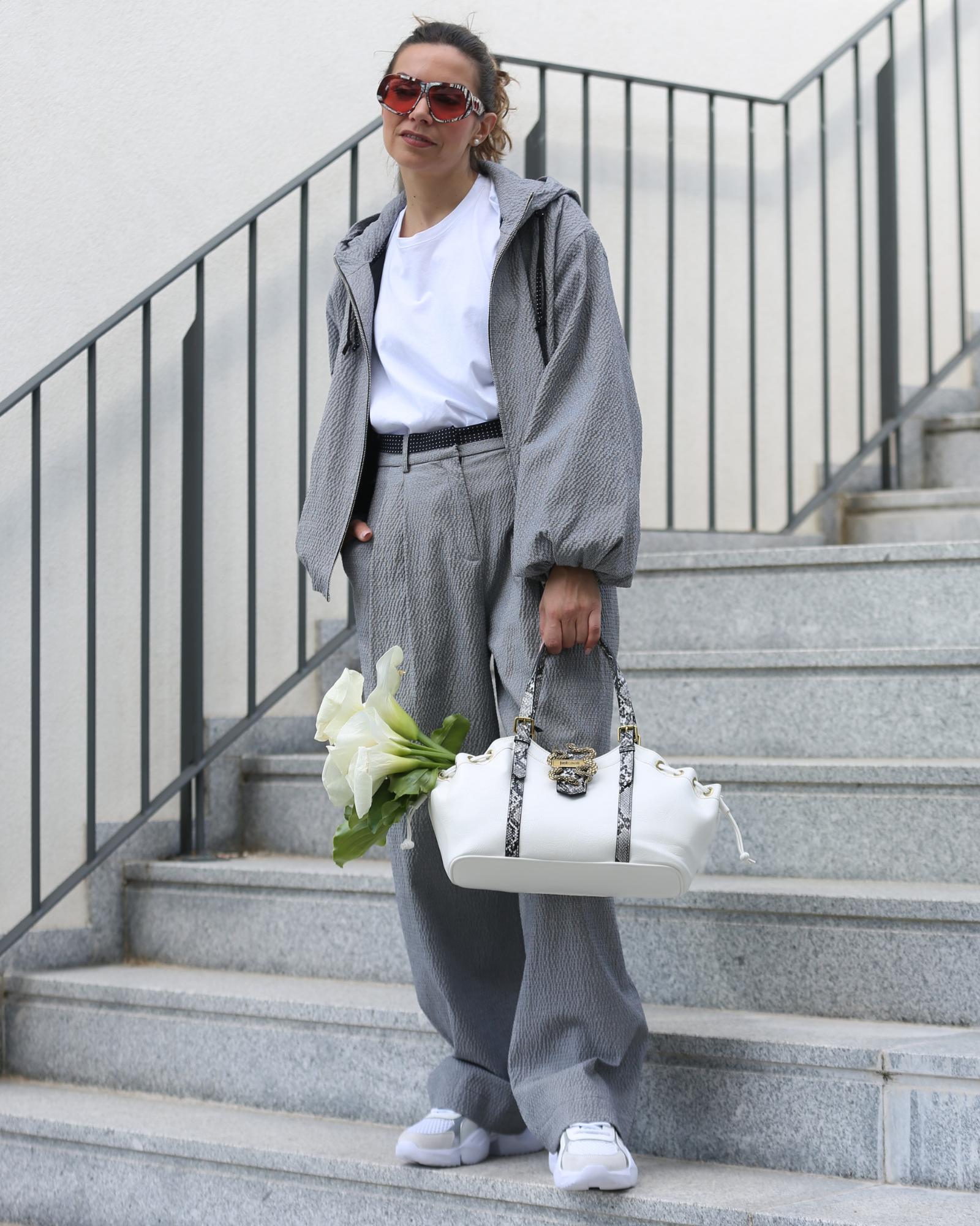 Calça em Xadrez Vichy- Ottod'Ame