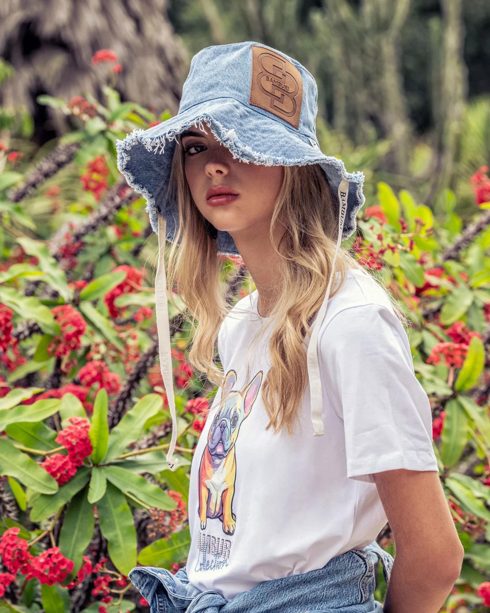 Boné Bucket Denim - Bamburi