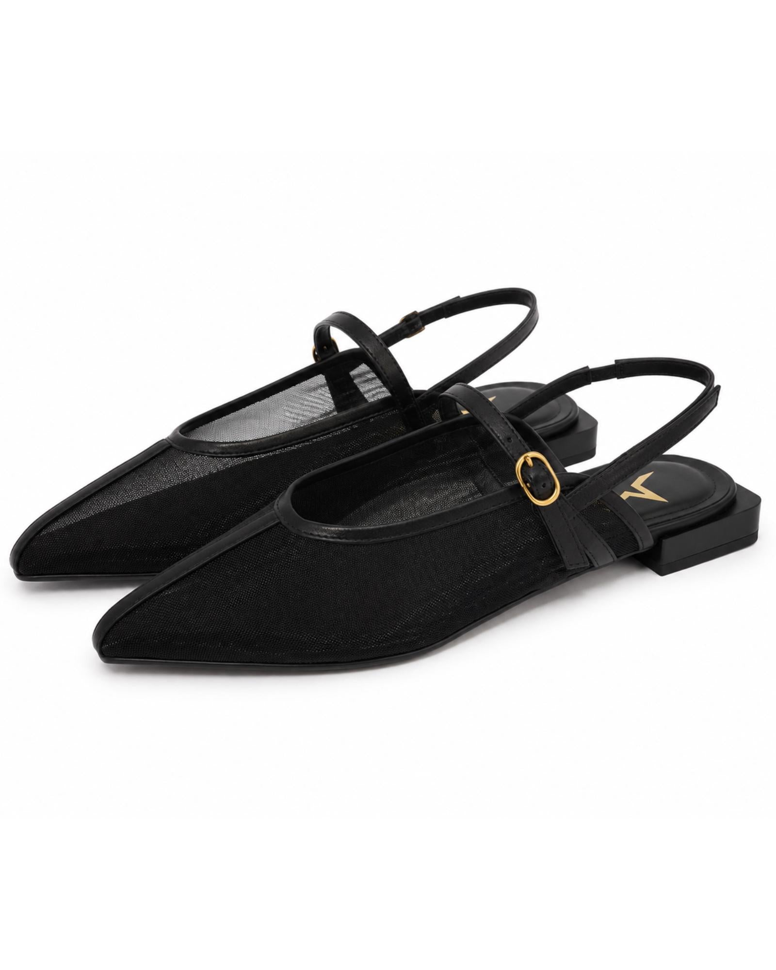 Sapato Leather Ballerinas - Marc Ellis