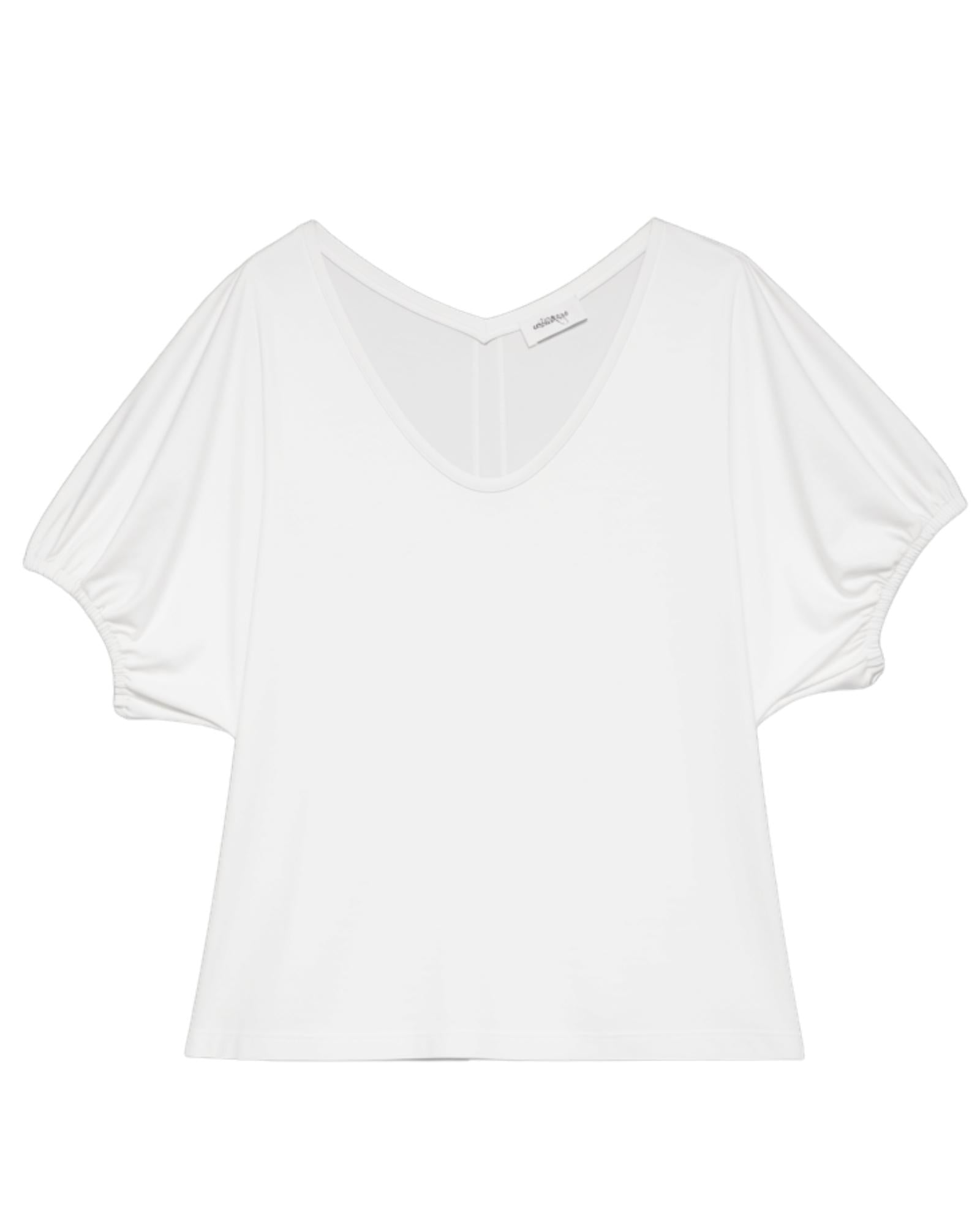 T-shirt com decote em V - Ottodame