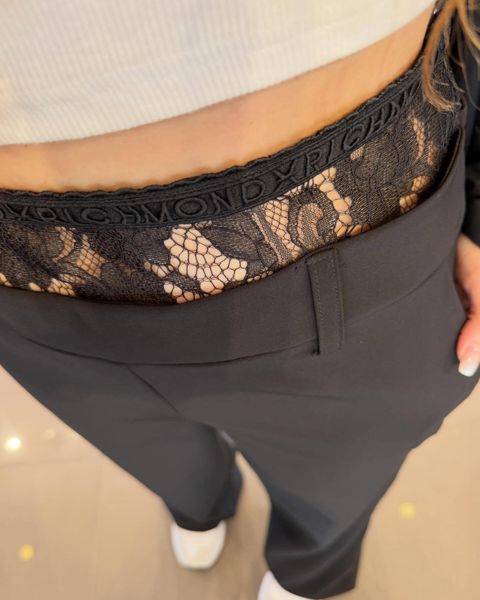 Calça com faixa decorativa - Richmond