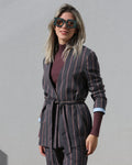 Blazer envelope com risca de giz - Silvian Heach