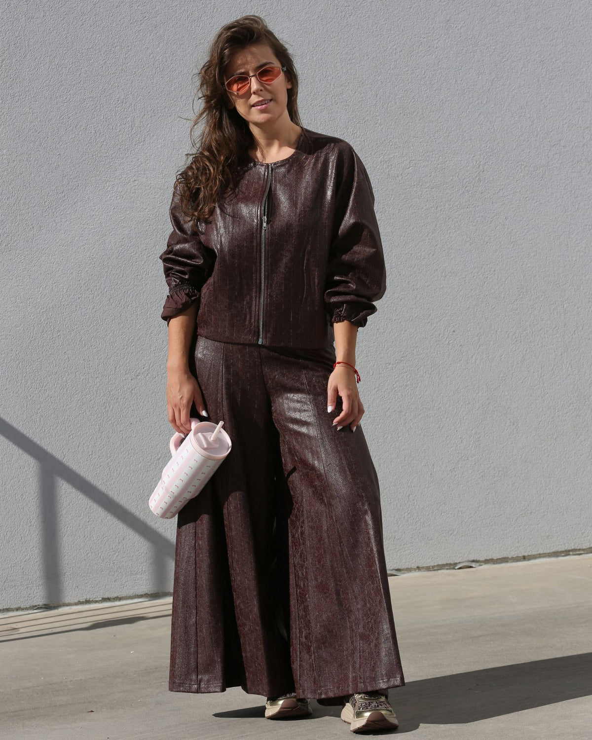 Calça Wide Leg - Anonyme
