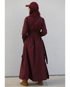 Vestido Bordeaux Éclat - Bize