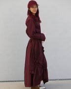 Vestido Bordeaux Éclat - Bize