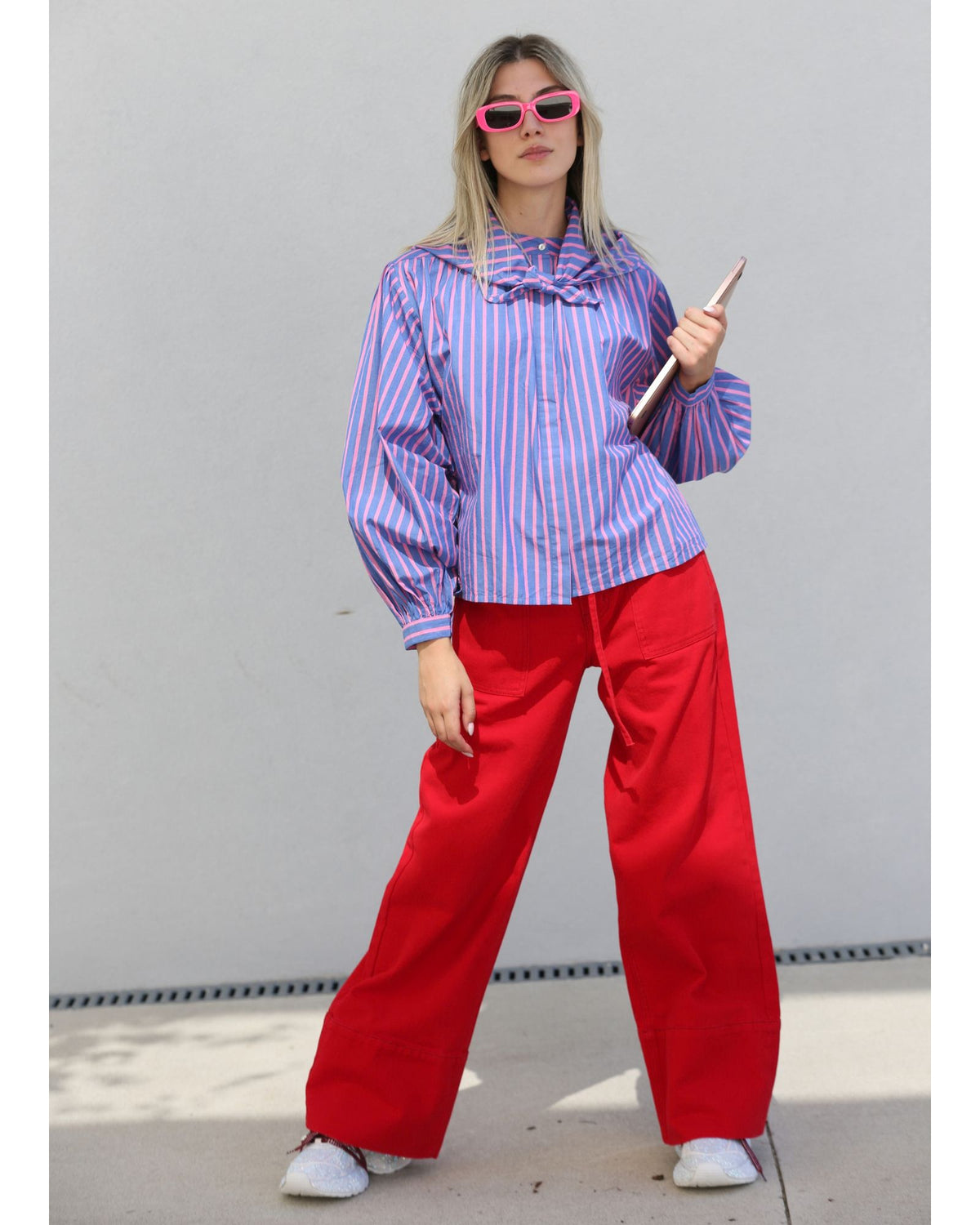 Camisa Rosa Guri - FRNCH
