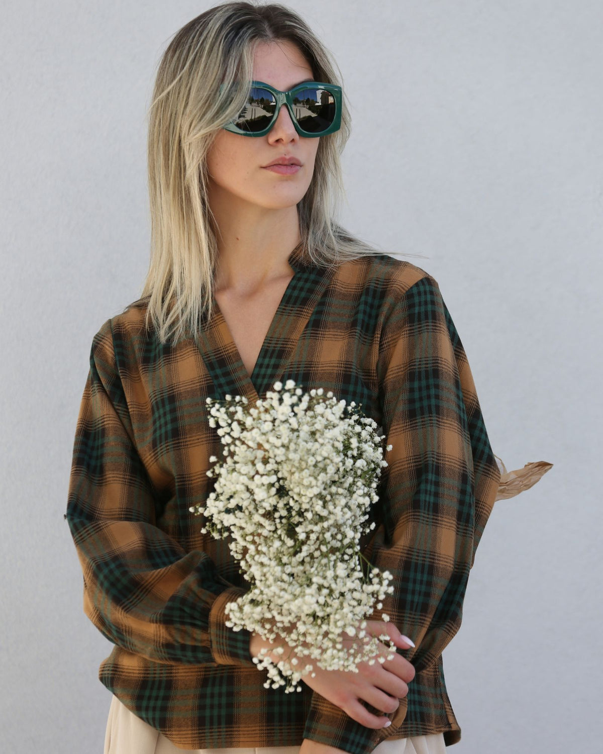 Blusa Xadrez - Anonyme