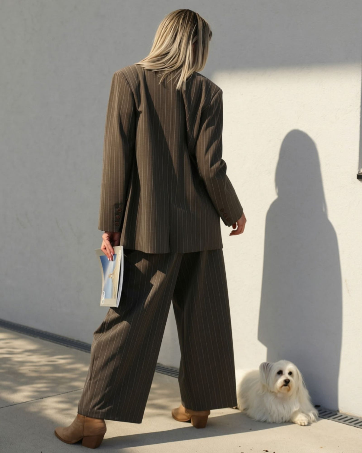 Blazer Listrado Wood - Anonyme