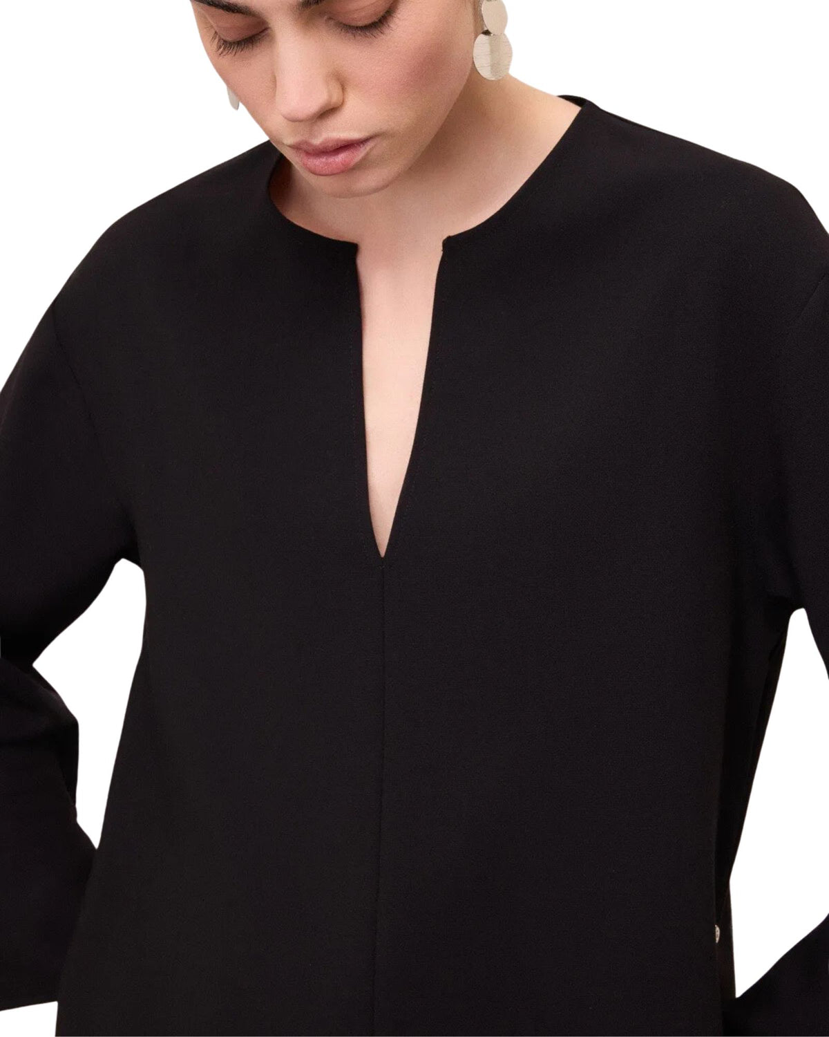 Camisola Oversized com Fendas - Ottodd'ame