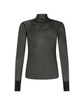 Top de Tule transparente com Strass - Silvian Heach