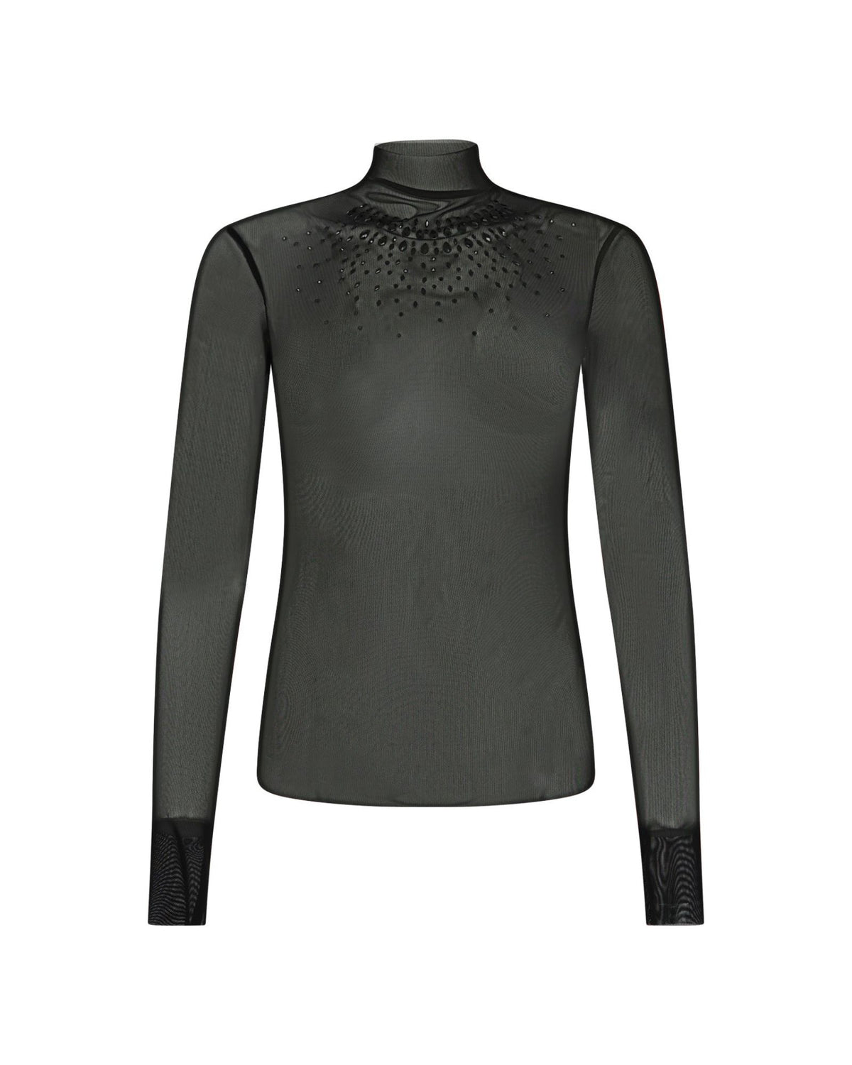 Top de Tule transparente com Strass - Silvian Heach