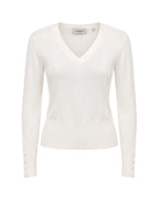Camisola com decote em V - Markup