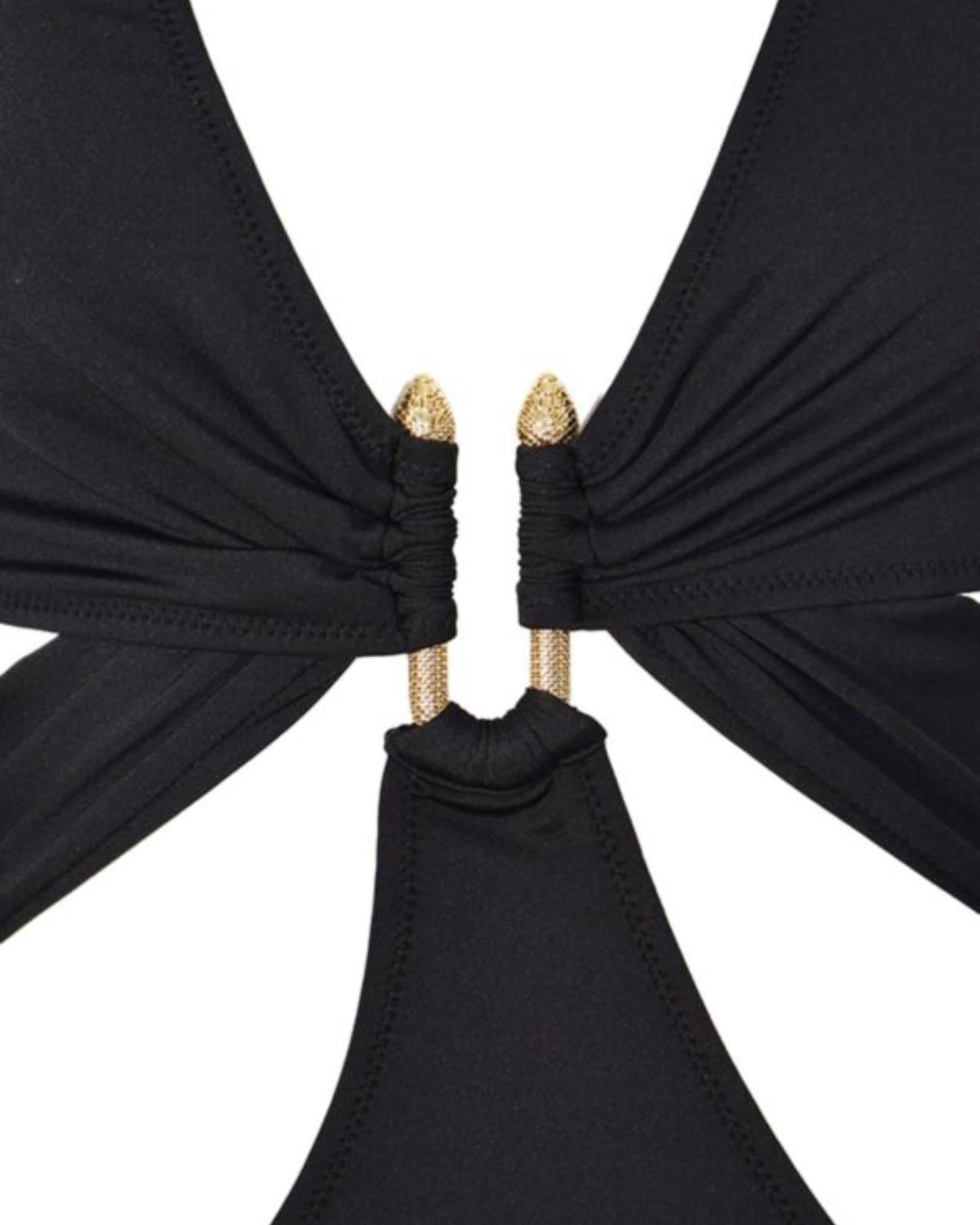 Triquíni Geometric Cut-Out - Just Cavalli
