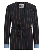 Blazer envelope com risca de giz - Silvian Heach