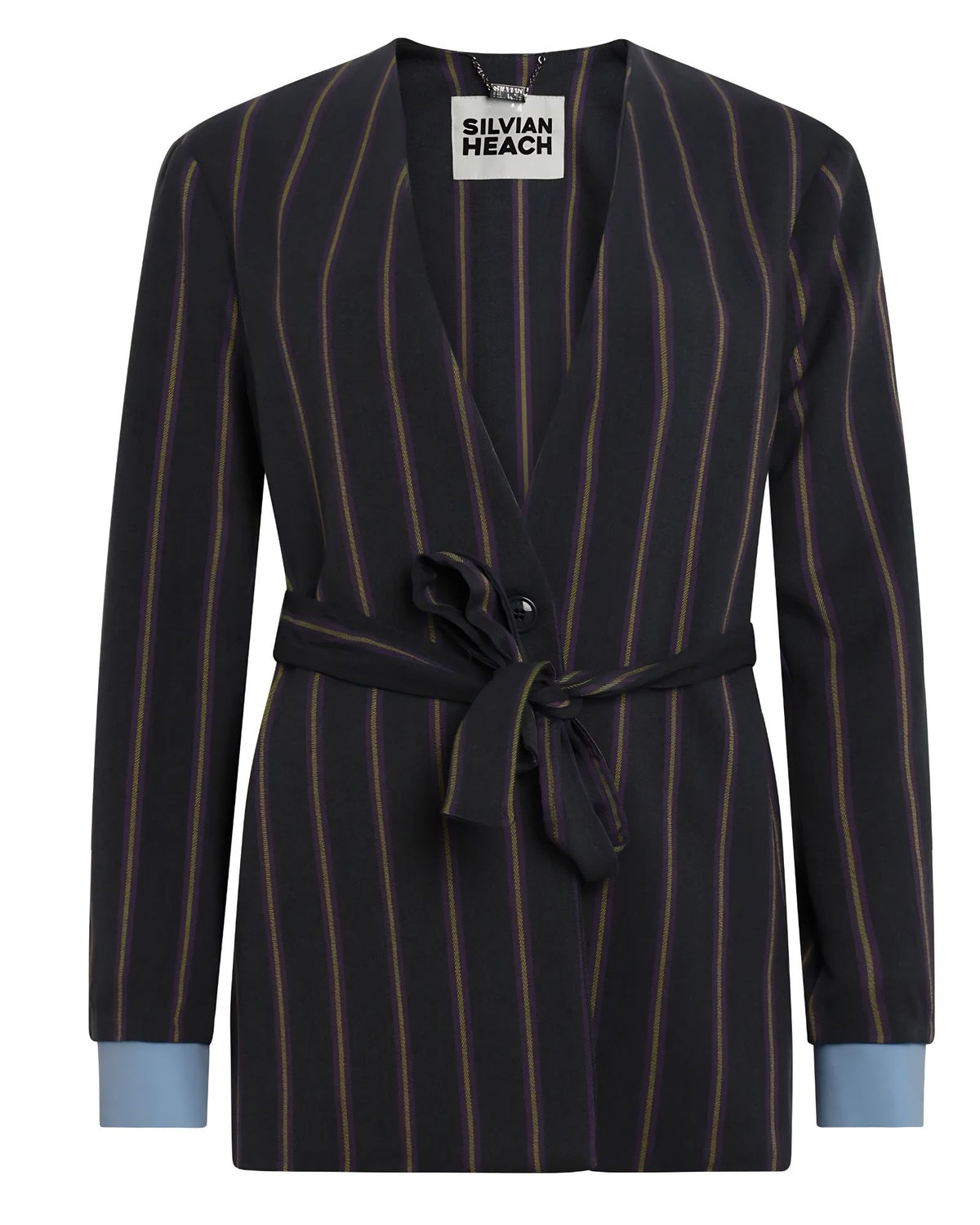 Blazer envelope com risca de giz - Silvian Heach