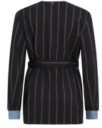 Blazer envelope com risca de giz - Silvian Heach