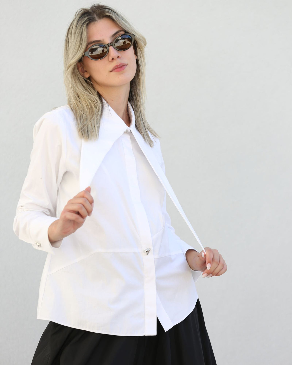 Camisa Detalhe Coração - Bize