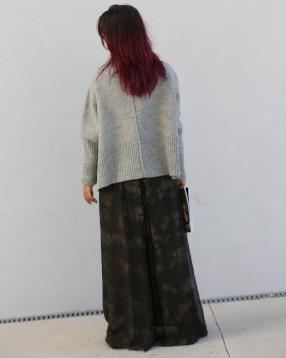 Calça Palazzo Tie-Dye - Sanctamuerte