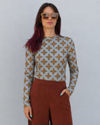 Camisola Padrão Geométrico - Anonyme