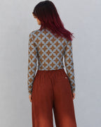 Camisola Padrão Geométrico - Anonyme