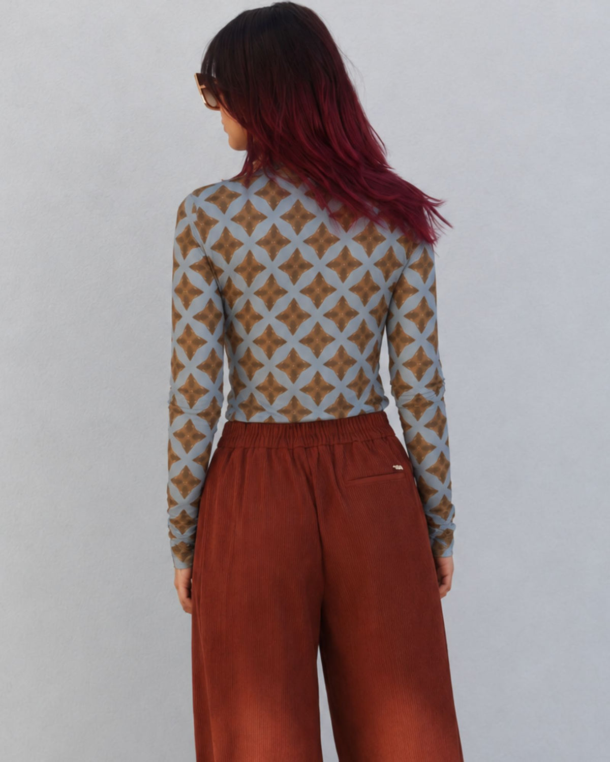 Camisola Padrão Geométrico - Anonyme