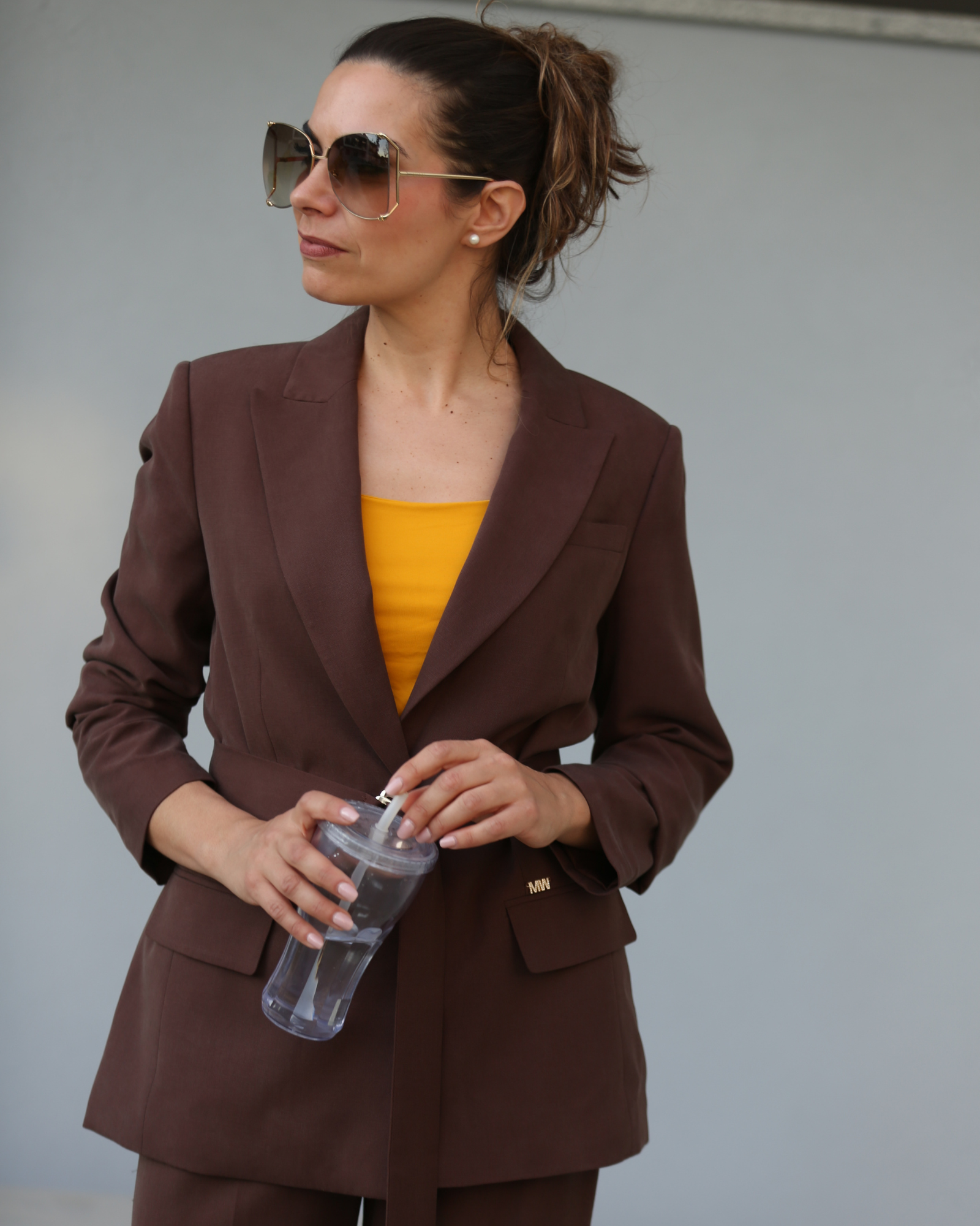 Blazer com cinto - Markup