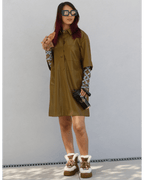 Vestido Cáqui Harter - FRNCH