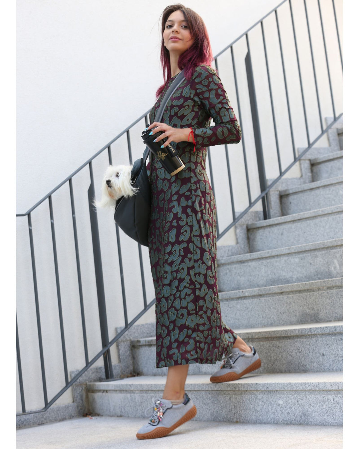 Vestido Jacquard - Anonyme
