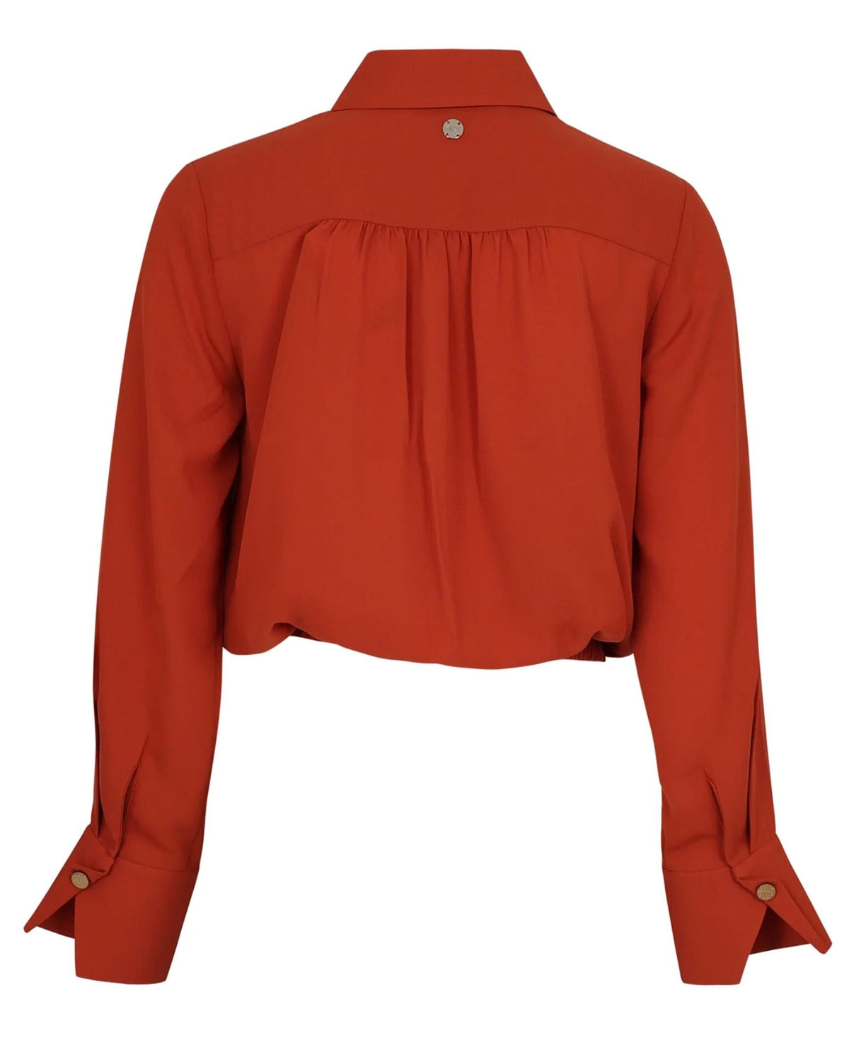 Blusa cropped com efeito blusão - Silvian Heach