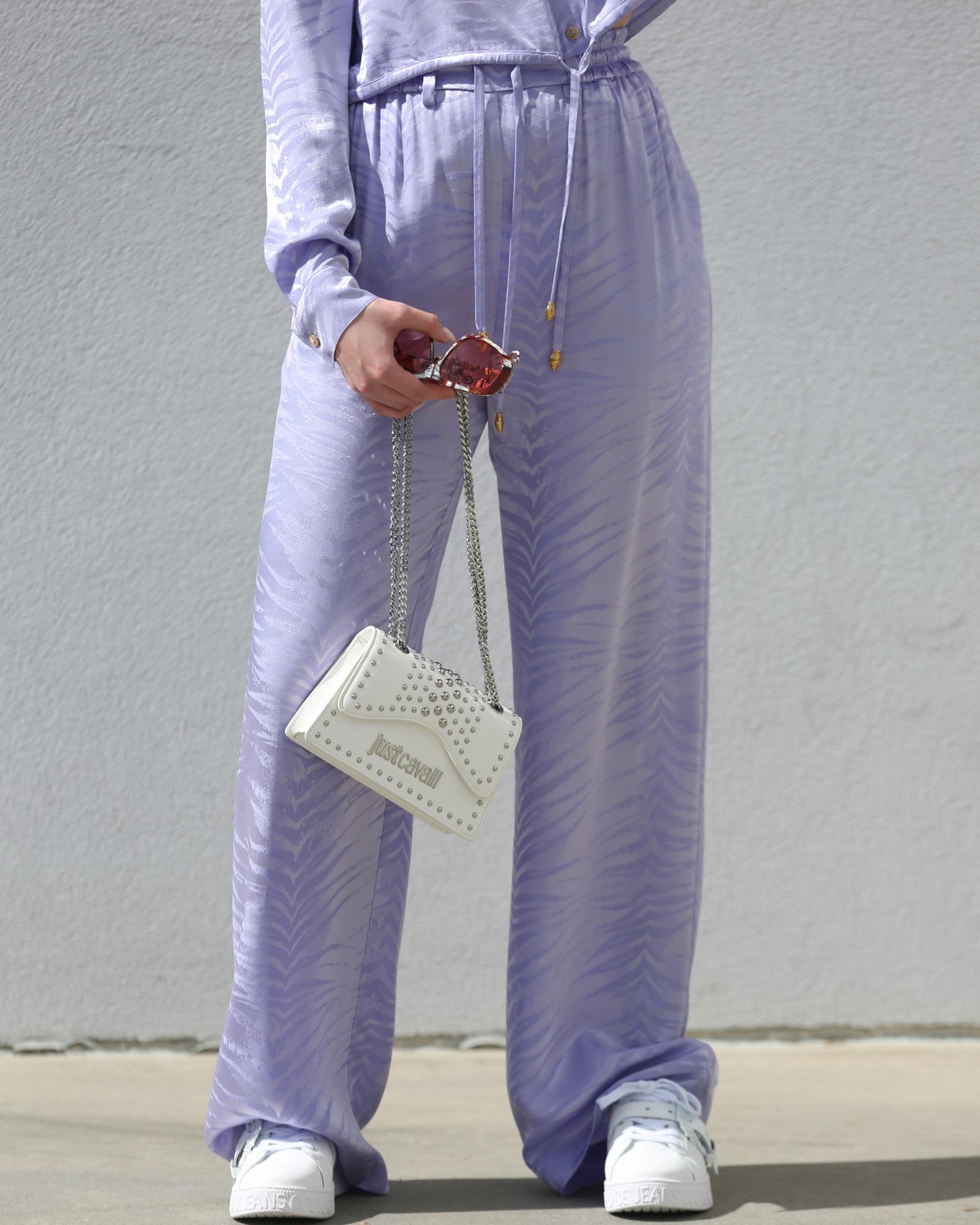 Calça Lilás - Just Cavalli