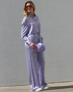 Calça Lilás - Just Cavalli